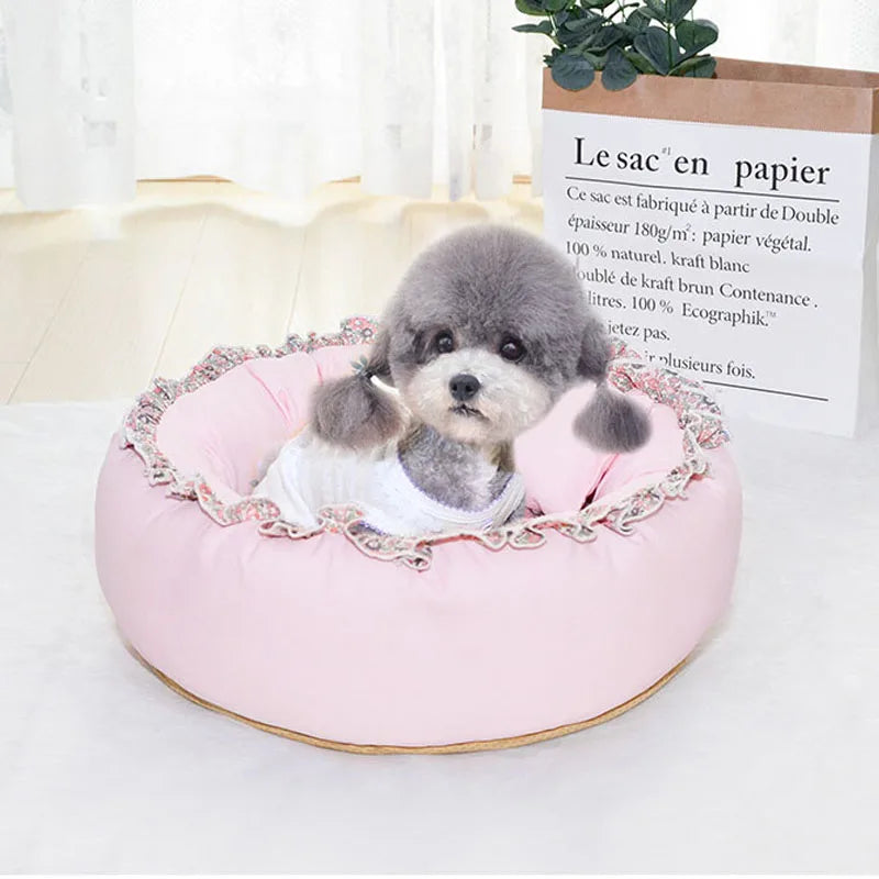 Dog Bed Cave – Soft Winter Warm Sleeping Bag for Dogs