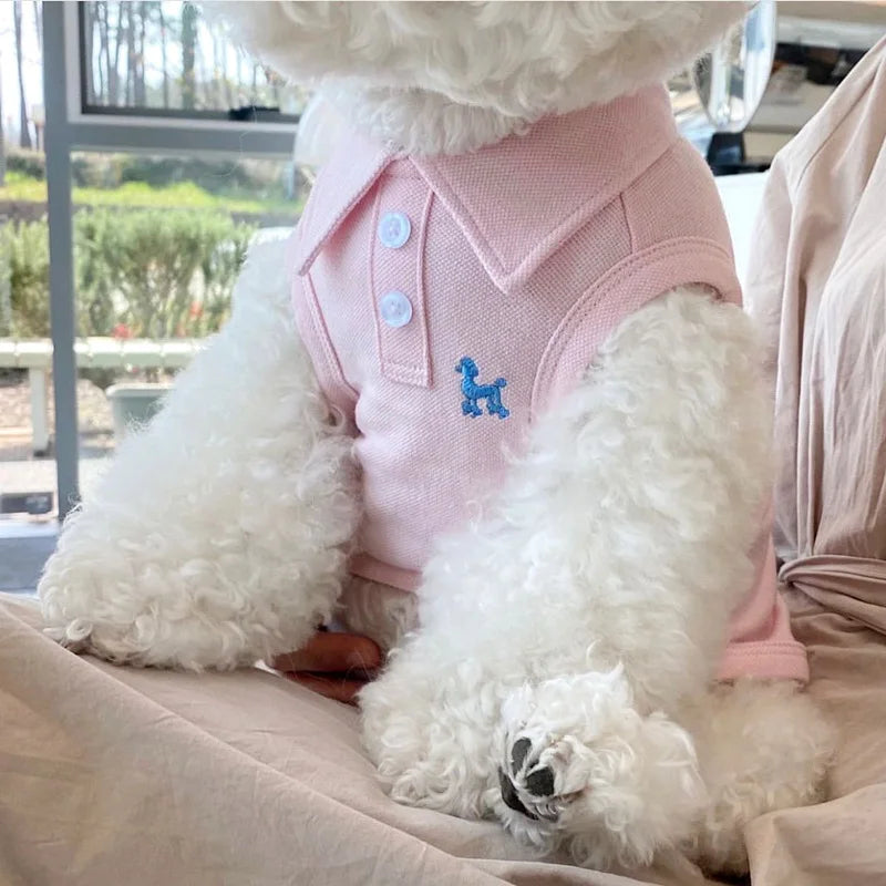New Pet Dog Polo Shirt for Small Dogs-7