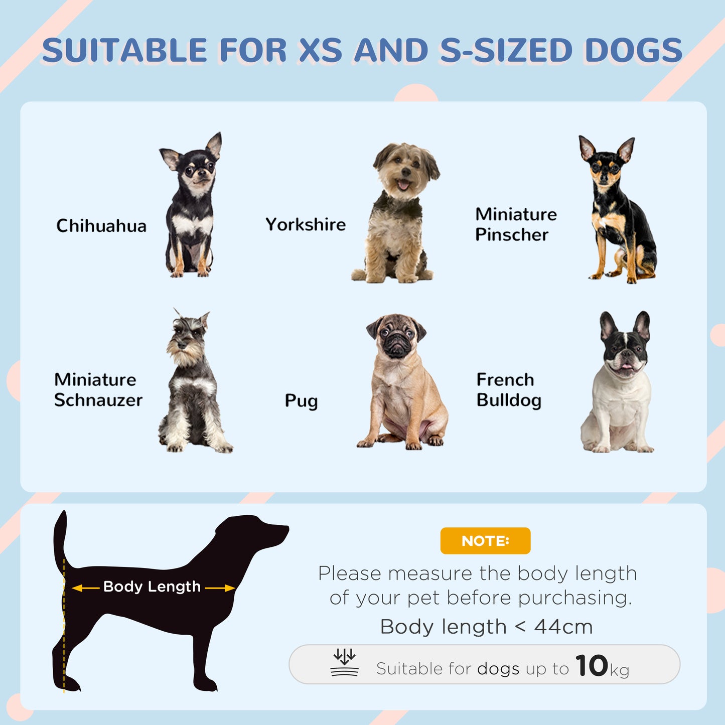 Plastic Dog Kennel with Windows, for Garden Patio, Miniature and Small Dogs, 80 x 69 x 76cm - Blue | PawHut-2