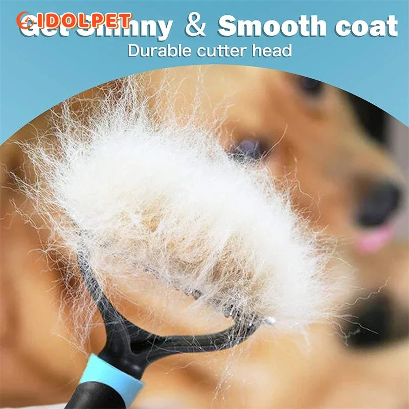 Pet Grooming Brush for Dogs & Cats-3