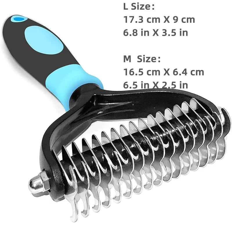 Pet Grooming Brush for Dogs & Cats-8