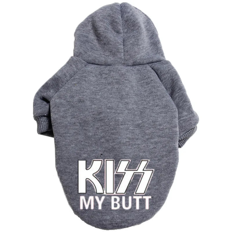 Kiss My Butt Dog Hoodie