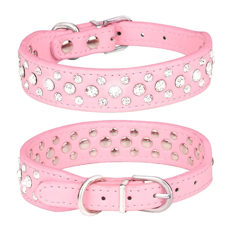 Rhinestone Collar for Small Dogs & Cats