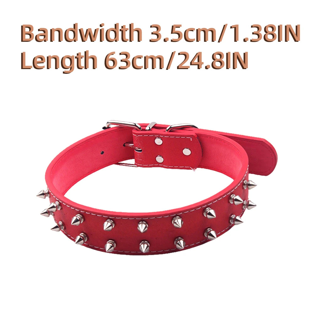 Punk Spiked Dog Collar