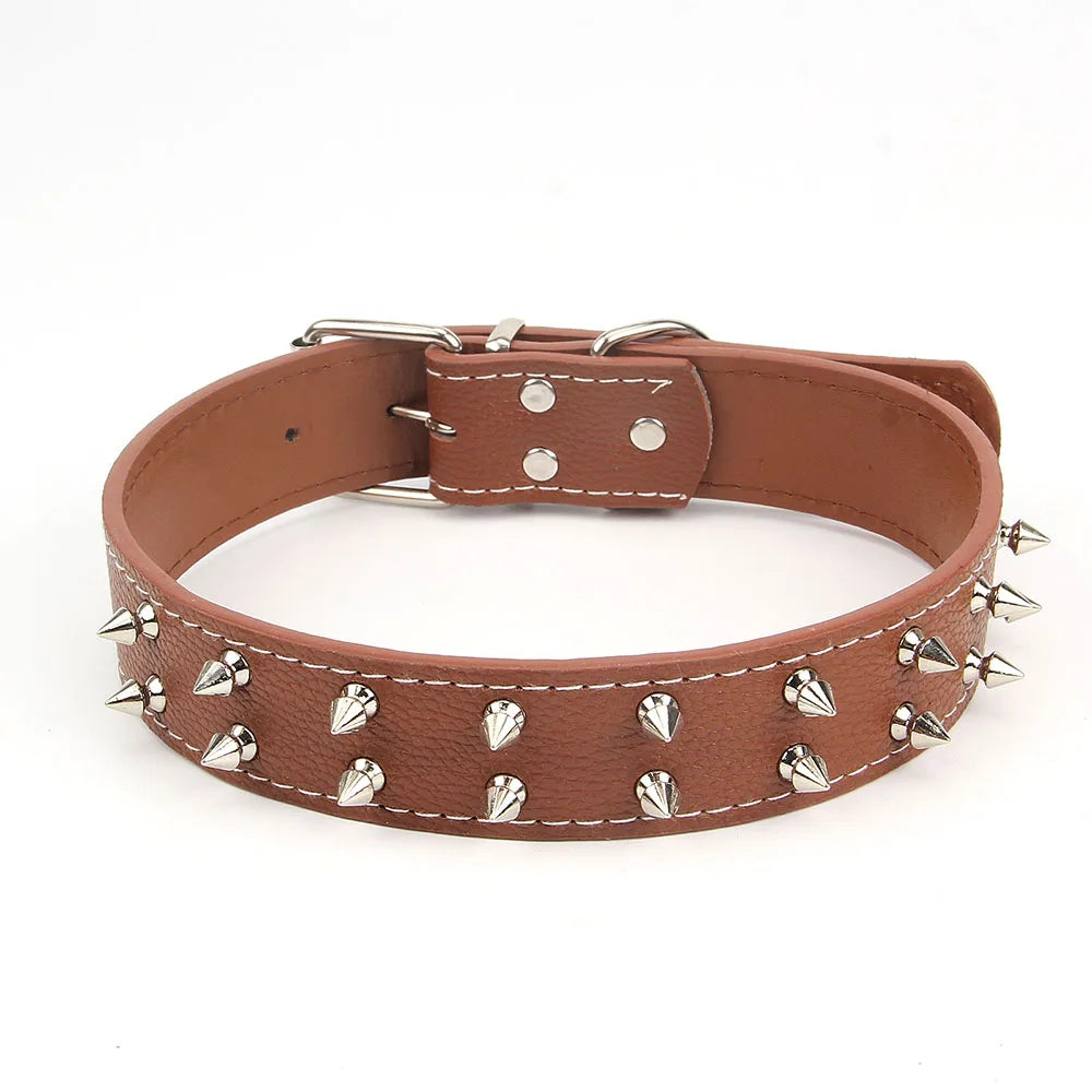 Punk Spiked Dog Collar