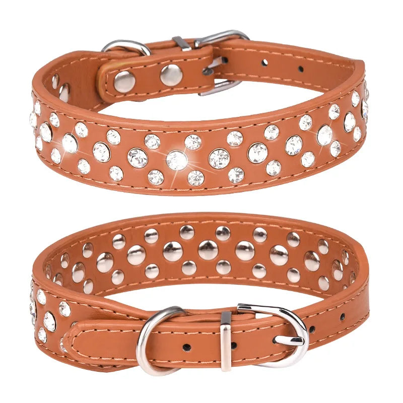 Rhinestone Collar for Small Dogs & Cats