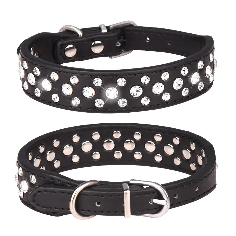Rhinestone Collar for Small Dogs & Cats