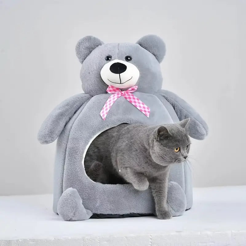 Warm Portable Pet Bed for Cats and Dogs-1