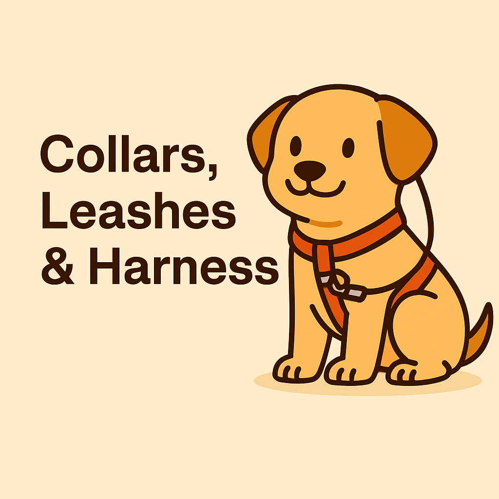 Collars, Leashes, Harnesses & Clothes 🐶