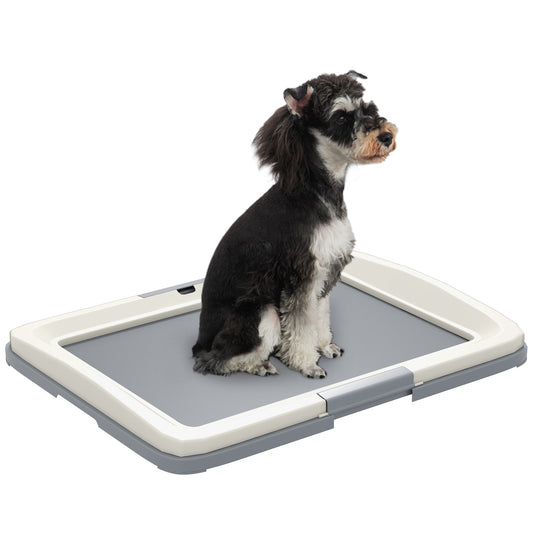 Dog Toilet Tray for Training Dogs, Dog Litter Tray for Indoor, Outdoor, 63 x 49 x 6cm-0