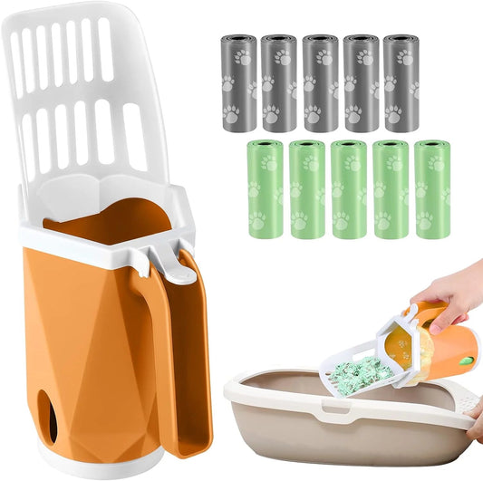 Cat Litter Scoop with Bags-0