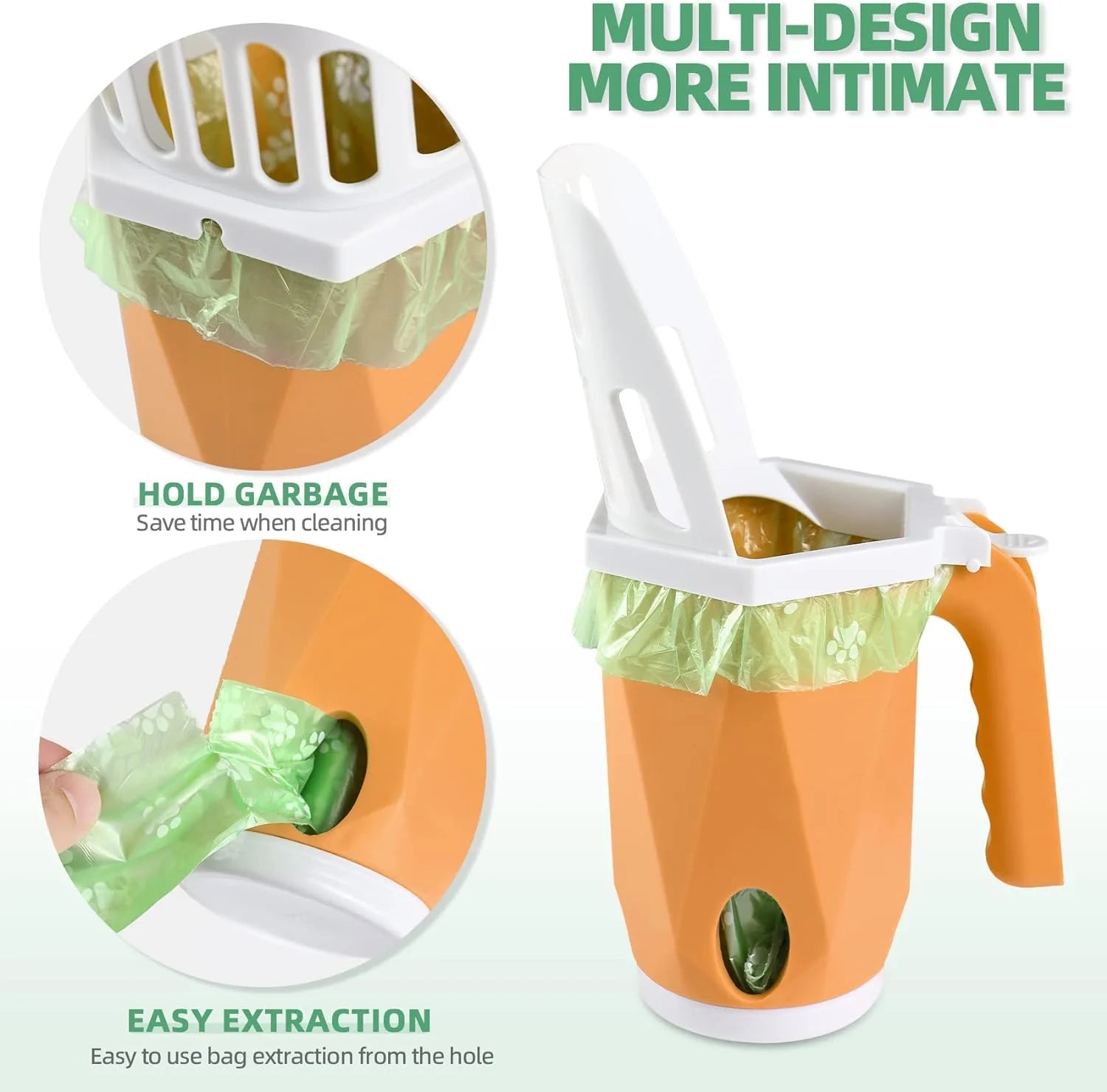 Cat Litter Scoop with Bags-1