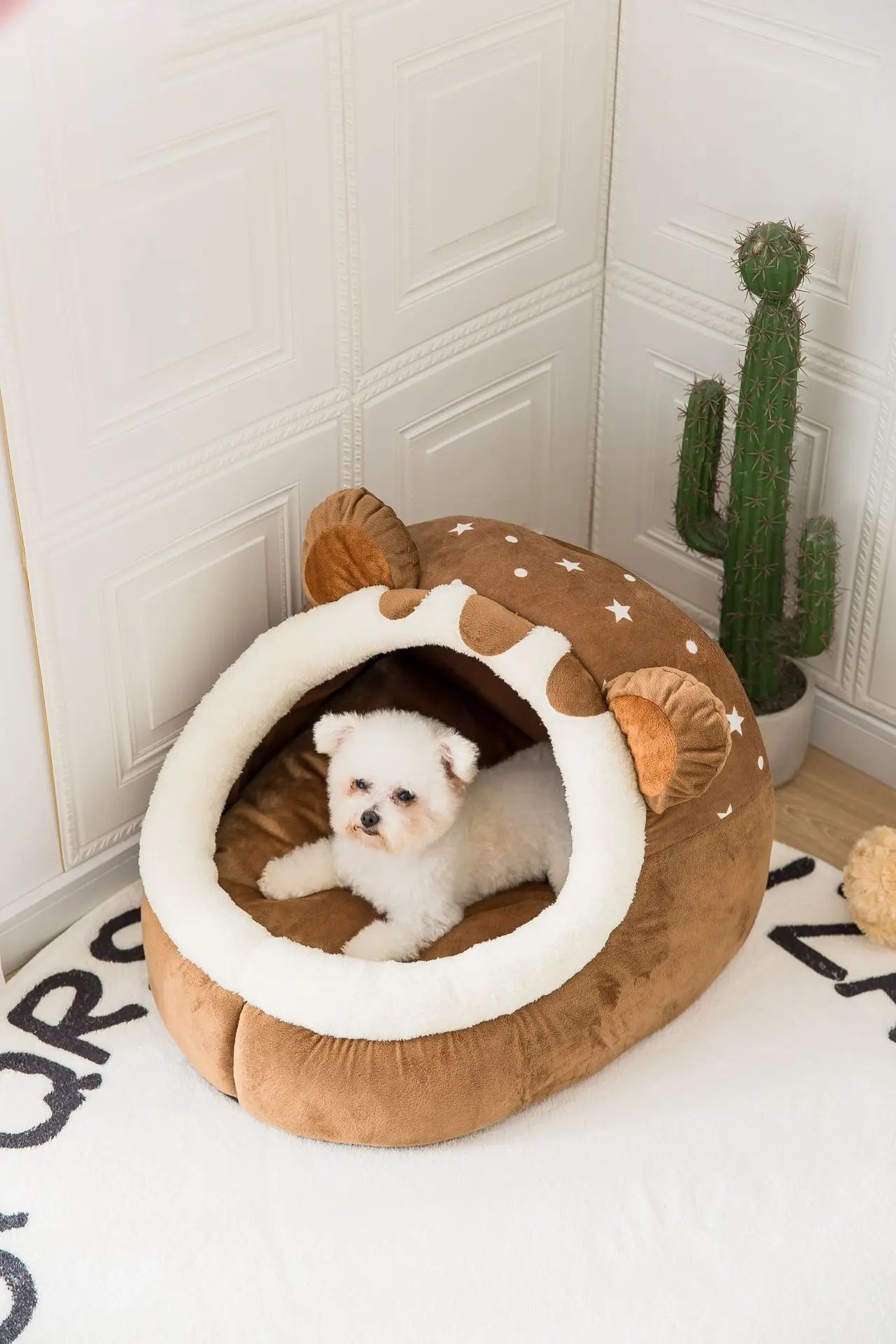 Cozy Foldable Pet House for Dogs and Cats