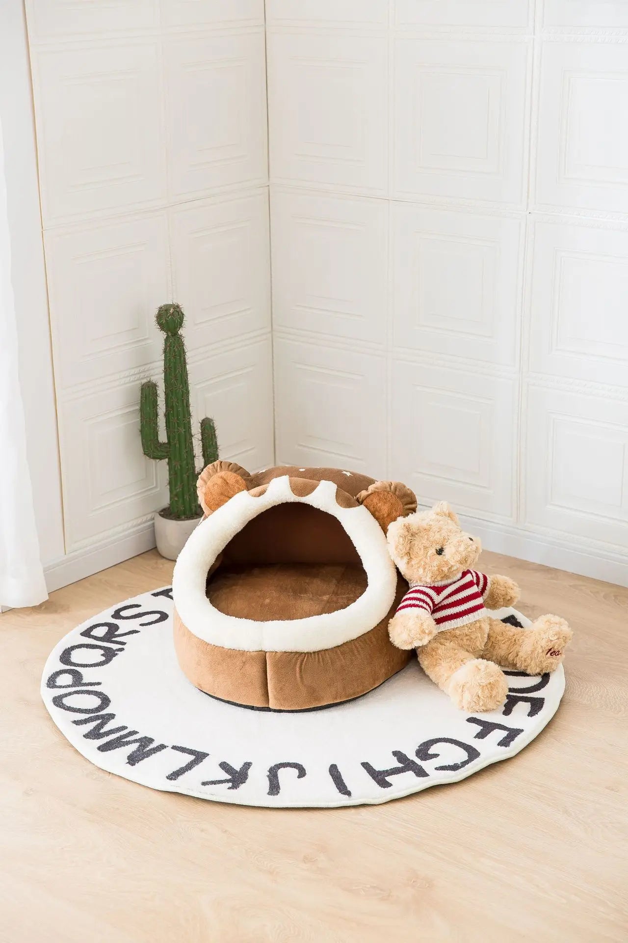 Cozy Foldable Pet House for Dogs and Cats