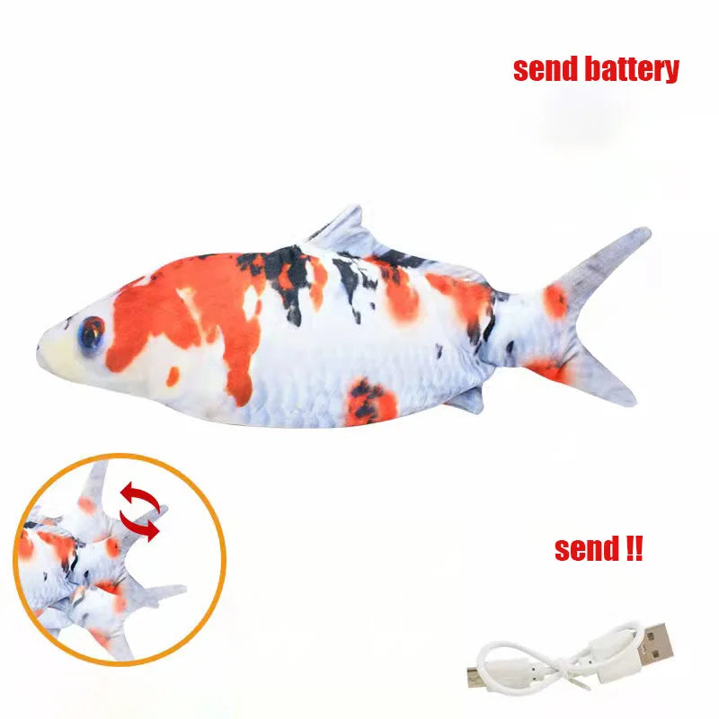 Interactive Rechargeable Electric Fish Toy-18