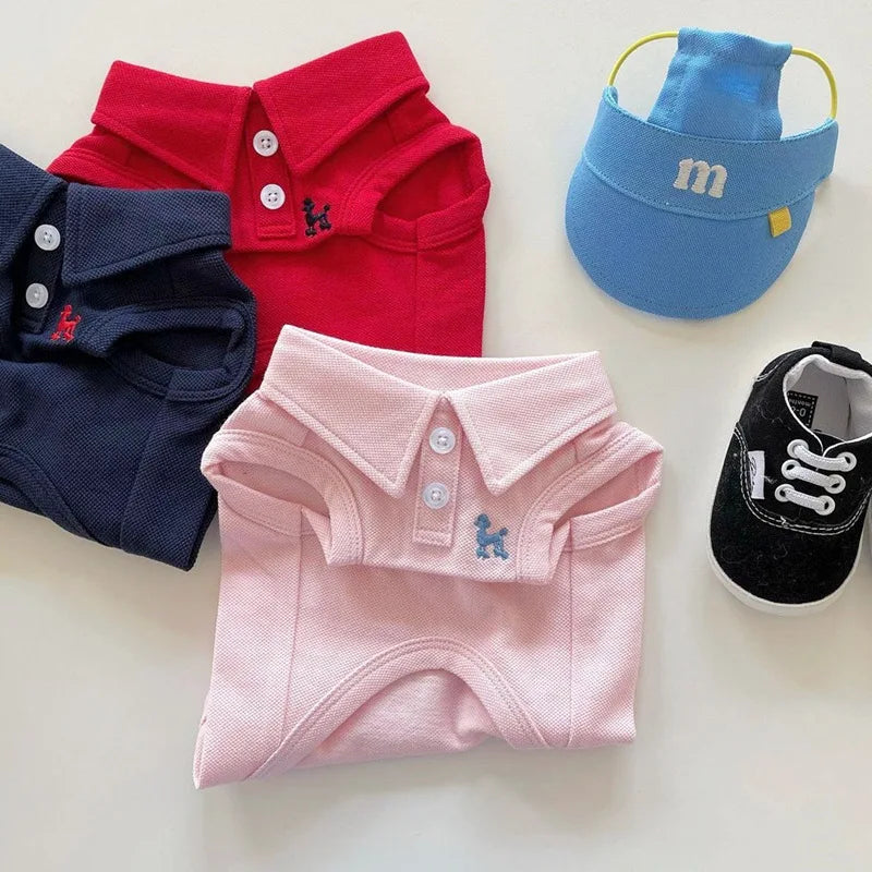 New Pet Dog Polo Shirt for Small Dogs-0