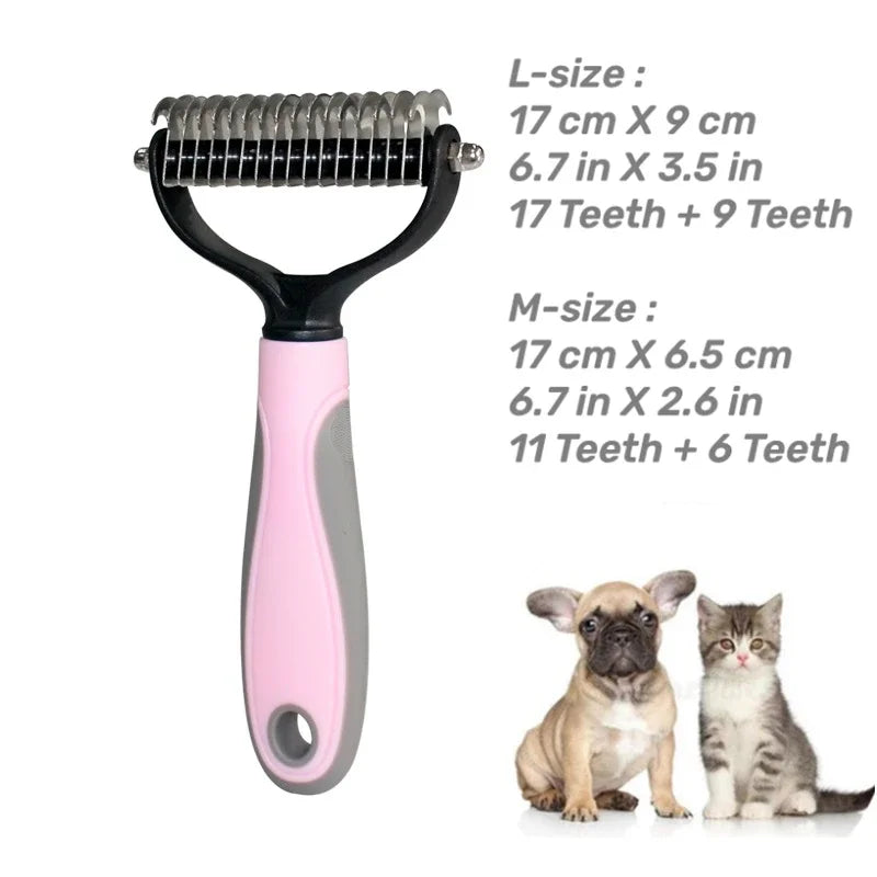 Pet Grooming Brush for Dogs & Cats-5