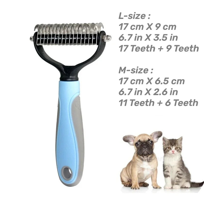 Pet Grooming Brush for Dogs & Cats-6