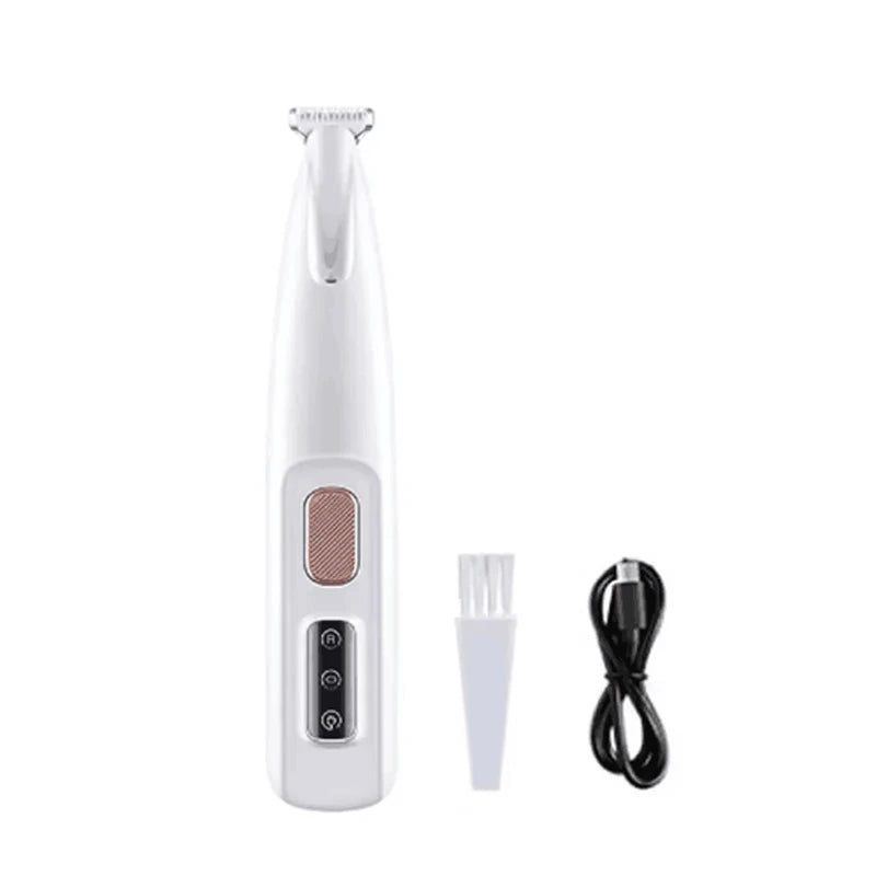 Rechargeable Pet Paw Trimmer with LED Light