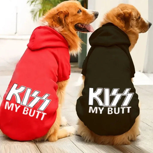 Kiss My Butt Dog Hoodie