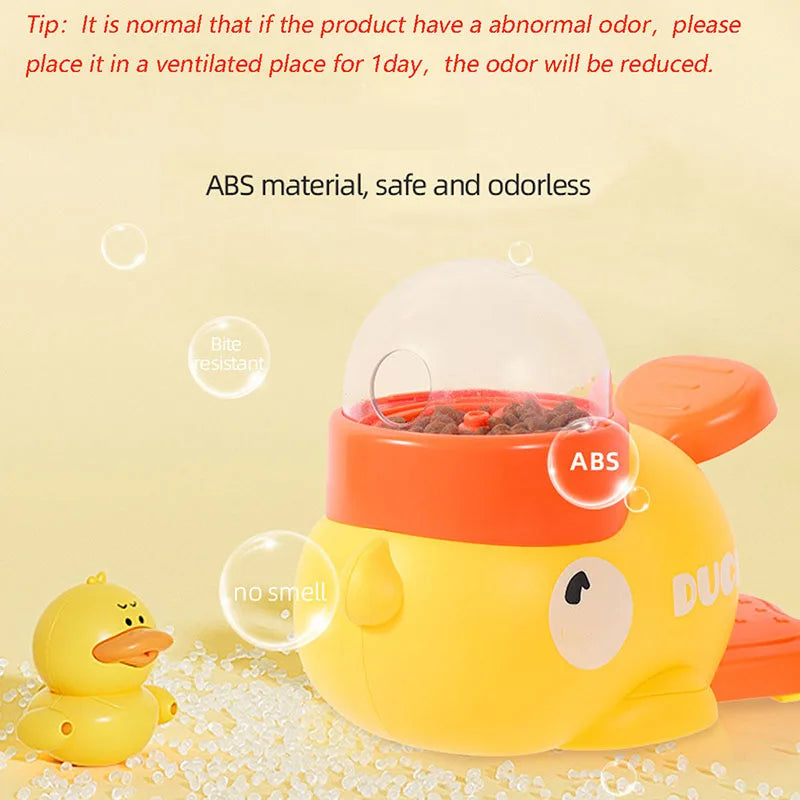 Interactive Duck Feeder Toy for Dogs & Cats