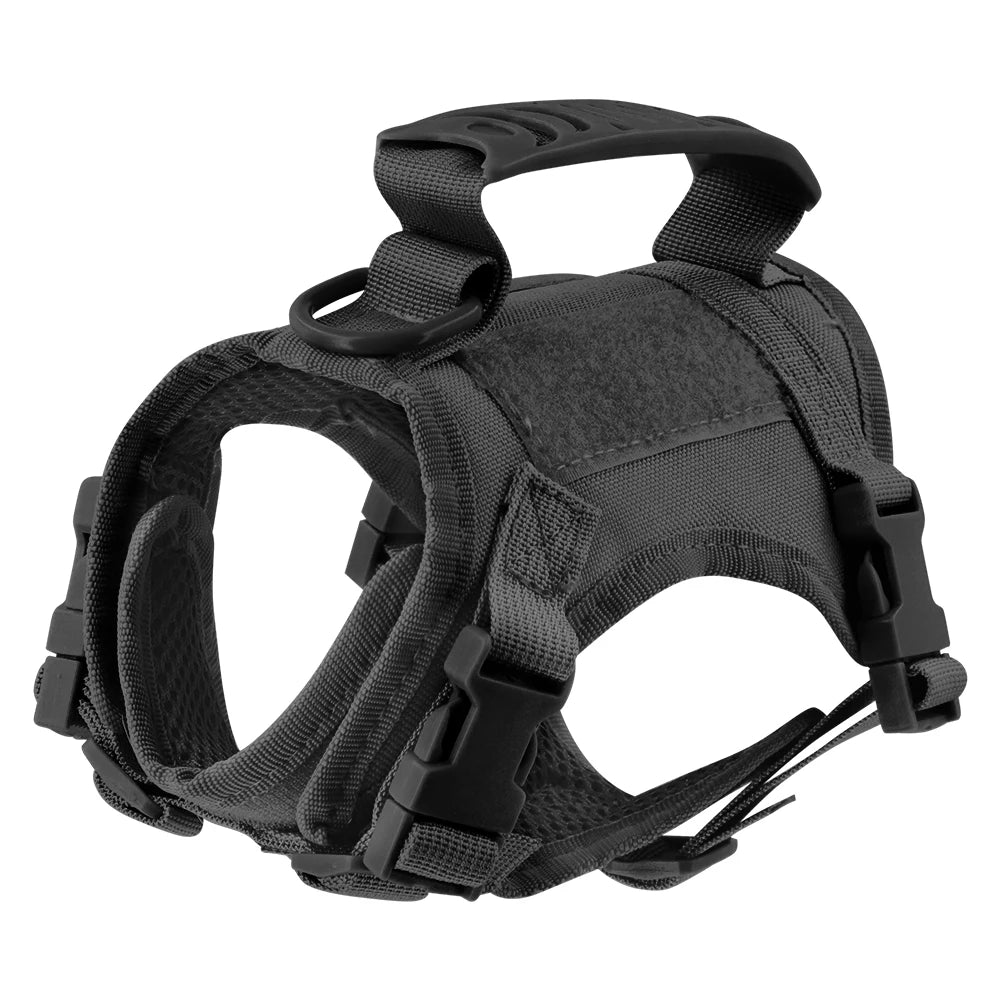 Tactical Cat & Small Dog Harness with Handle