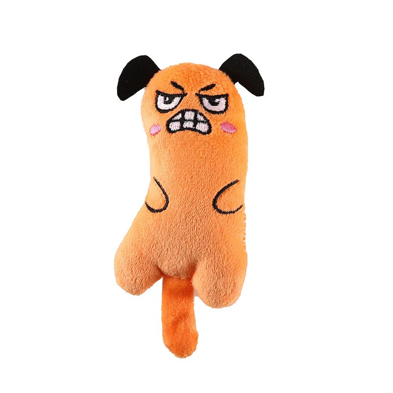 Cute Plush Cat Chew Toy