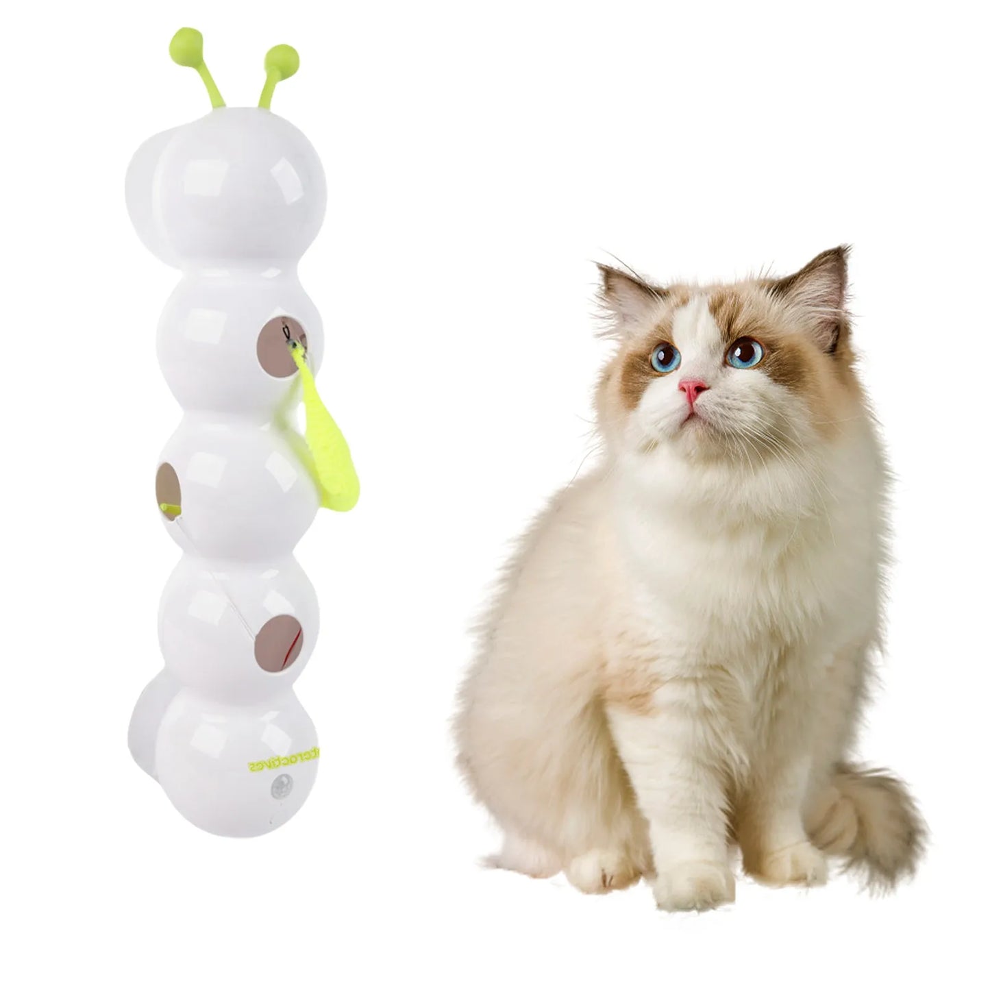 Electric Caterpillar Cat Toy – Interactive Smart Teasing Toy