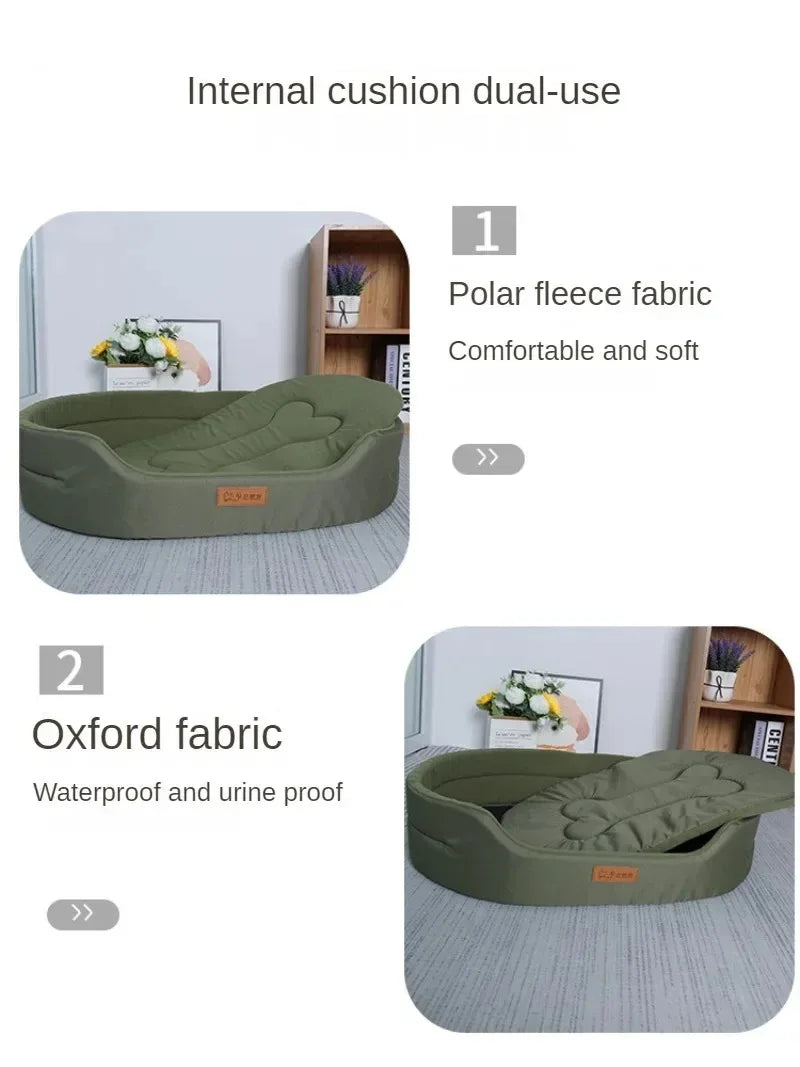Dog Sofa Bed – Durable & Fluffy Comfort