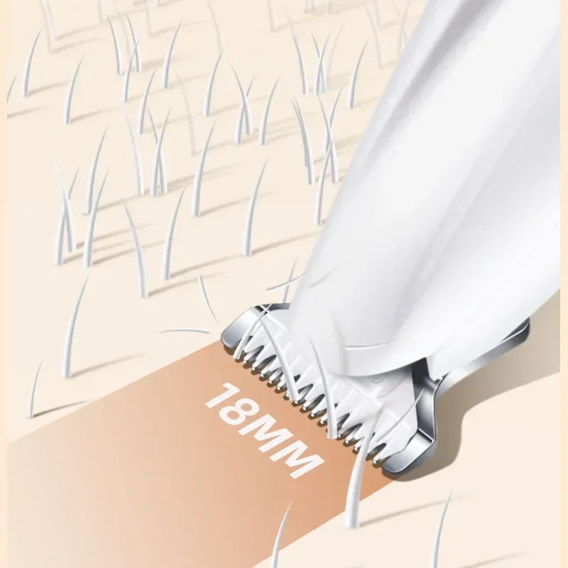Rechargeable Pet Paw Trimmer with LED Light