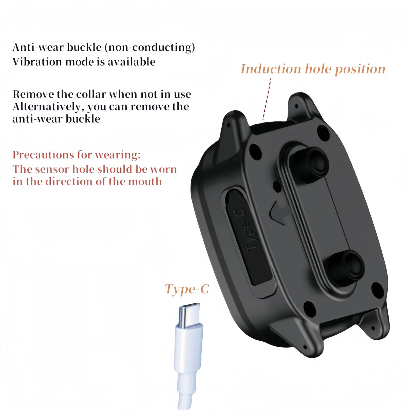 Anti-Barking Training Collar – Waterproof & Rechargeable