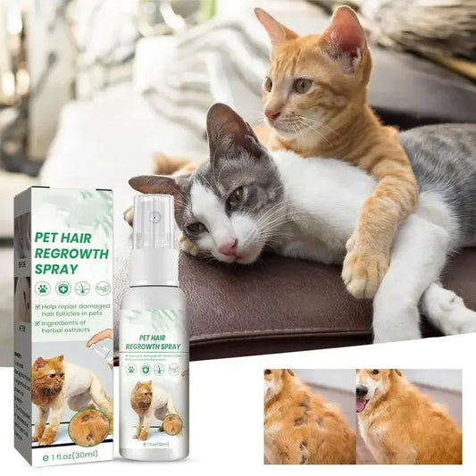 Pet Hair Regrowth Spray for Cats and Dogs - 30ml