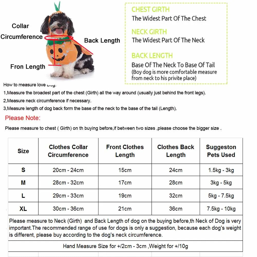 Halloween Pet Costume – Multi-Style Dress-Up Outfits