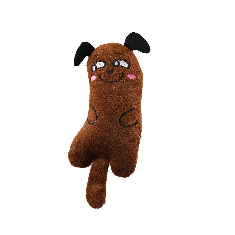 Cute Plush Cat Chew Toy