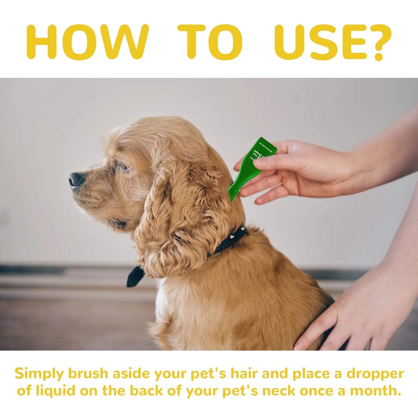 Anti-Flea & Tick Drops for Dogs and Cats