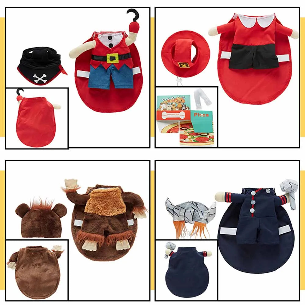 Halloween Pet Costume – Multi-Style Dress-Up Outfits