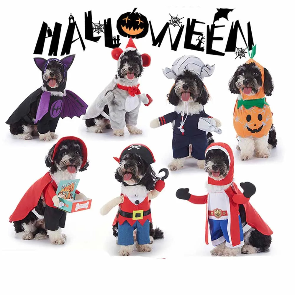 Halloween Pet Costume – Multi-Style Dress-Up Outfits