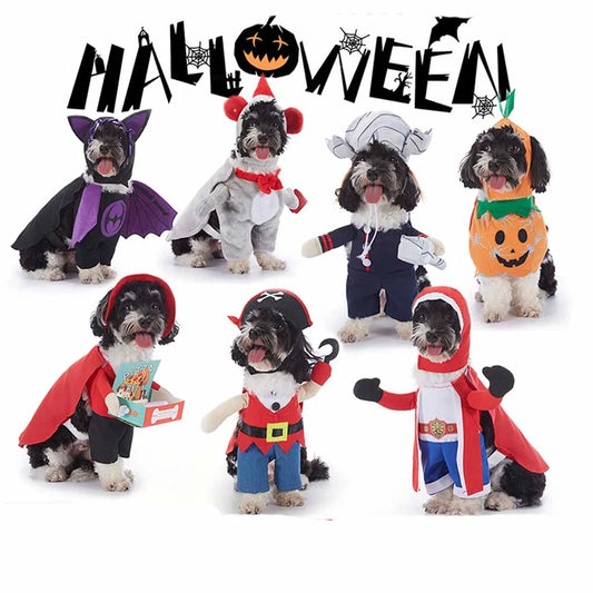 Halloween Pet Costume – Multi-Style Dress-Up Outfits