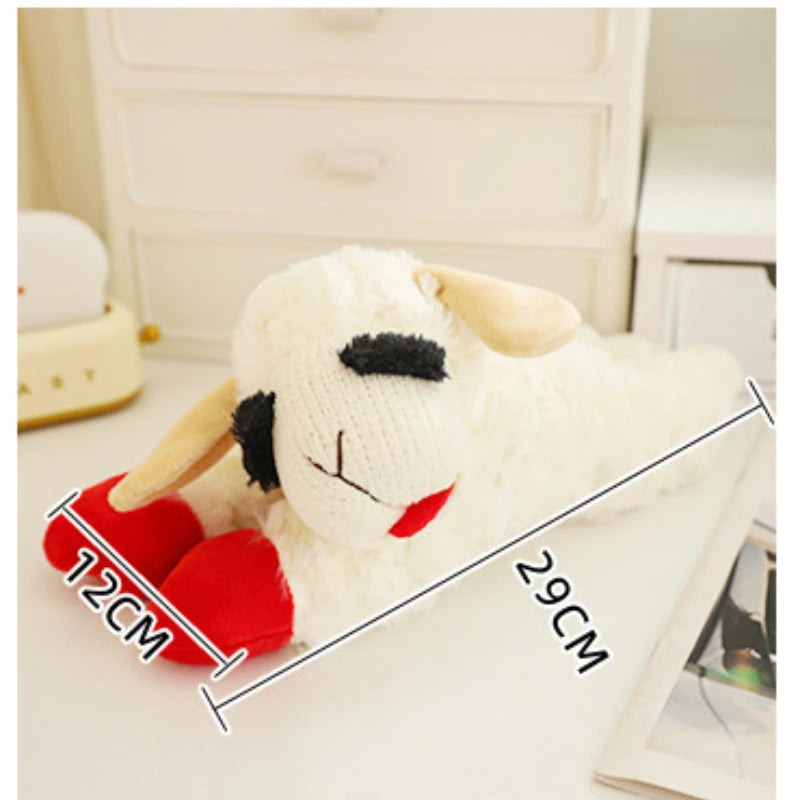 Plush Lamb Dog Toy