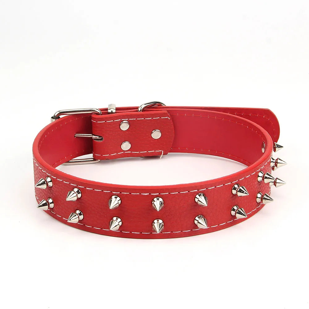 Punk Spiked Dog Collar