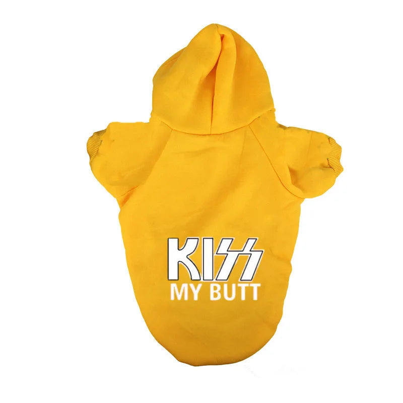 Kiss My Butt Dog Hoodie