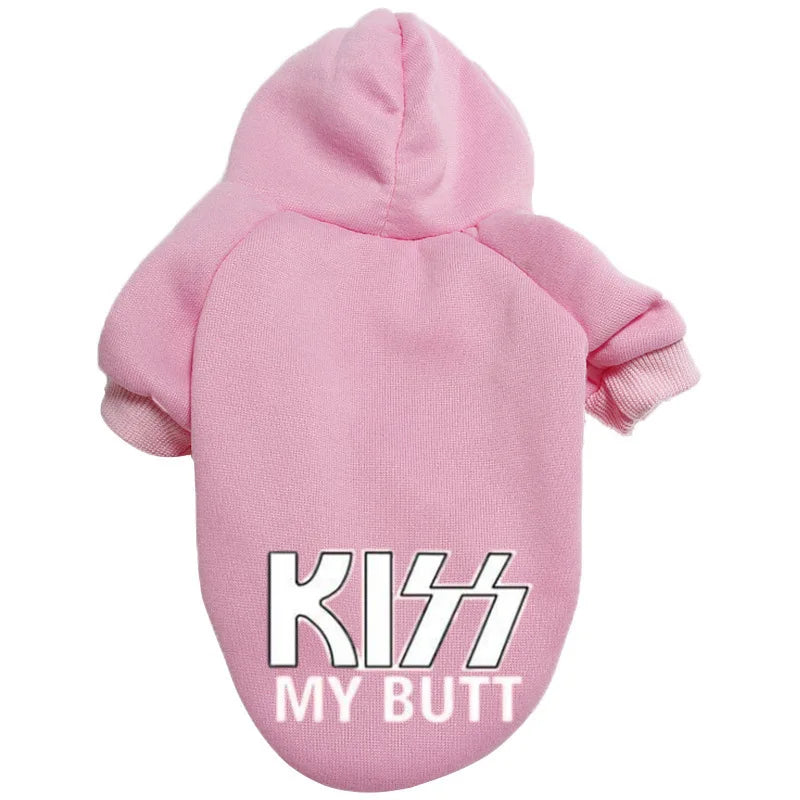 Kiss My Butt Dog Hoodie