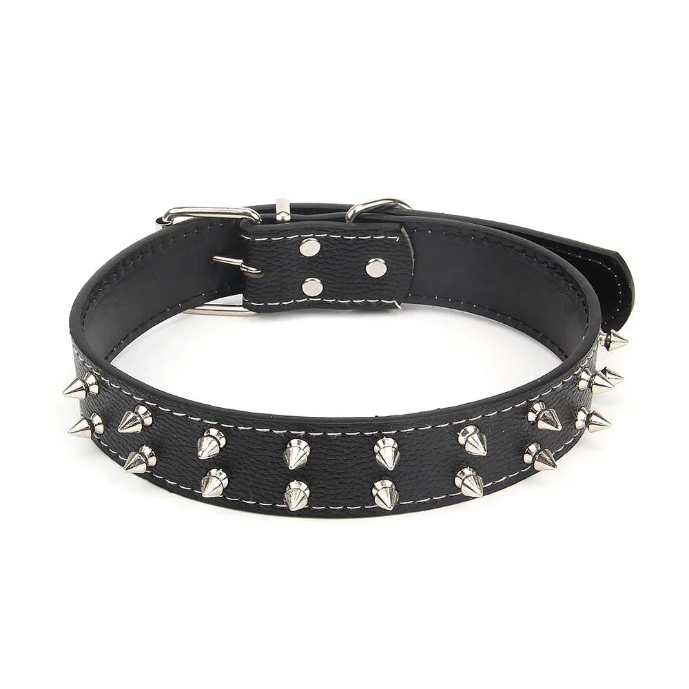 Punk Spiked Dog Collar