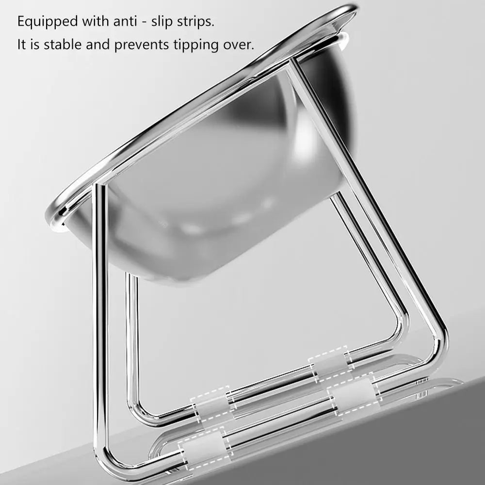 Raised Cat Bowl with 15° Tilted Neck Guard