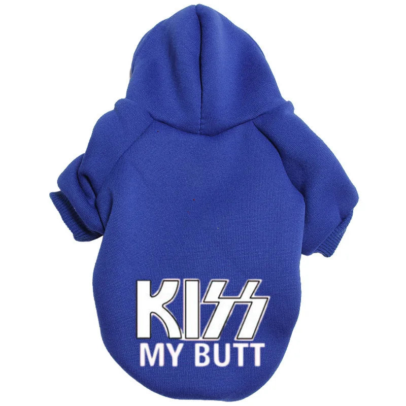 Kiss My Butt Dog Hoodie