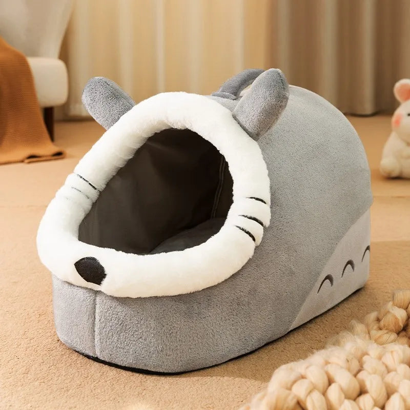 Cozy Foldable Pet House for Dogs and Cats