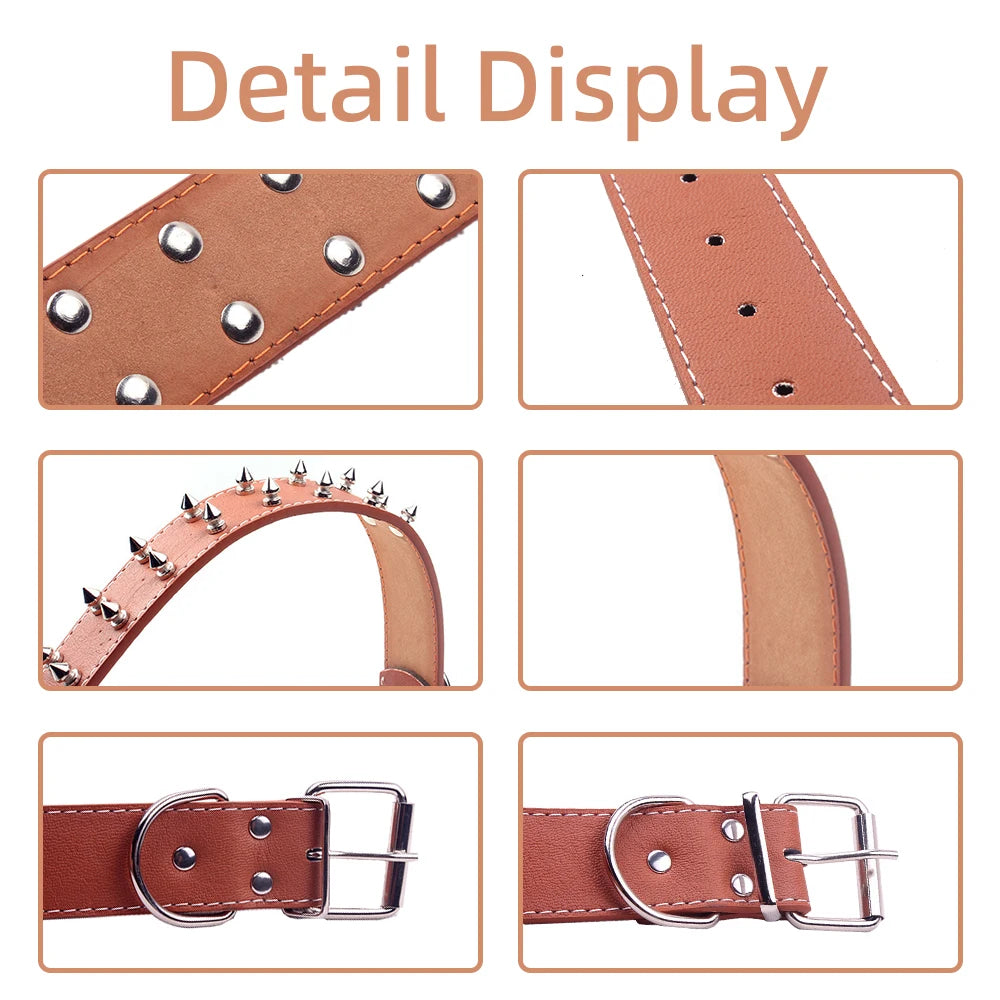Punk Spiked Dog Collar
