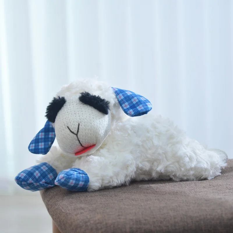 Plush Lamb Dog Toy
