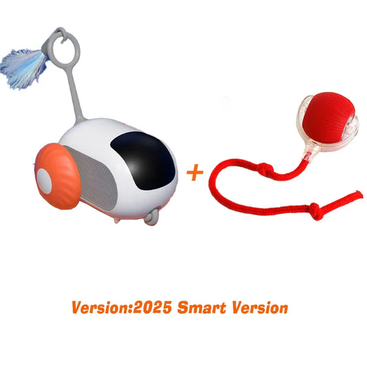 Smart Cat Toy Rechargeable Interactive Electric Car-10