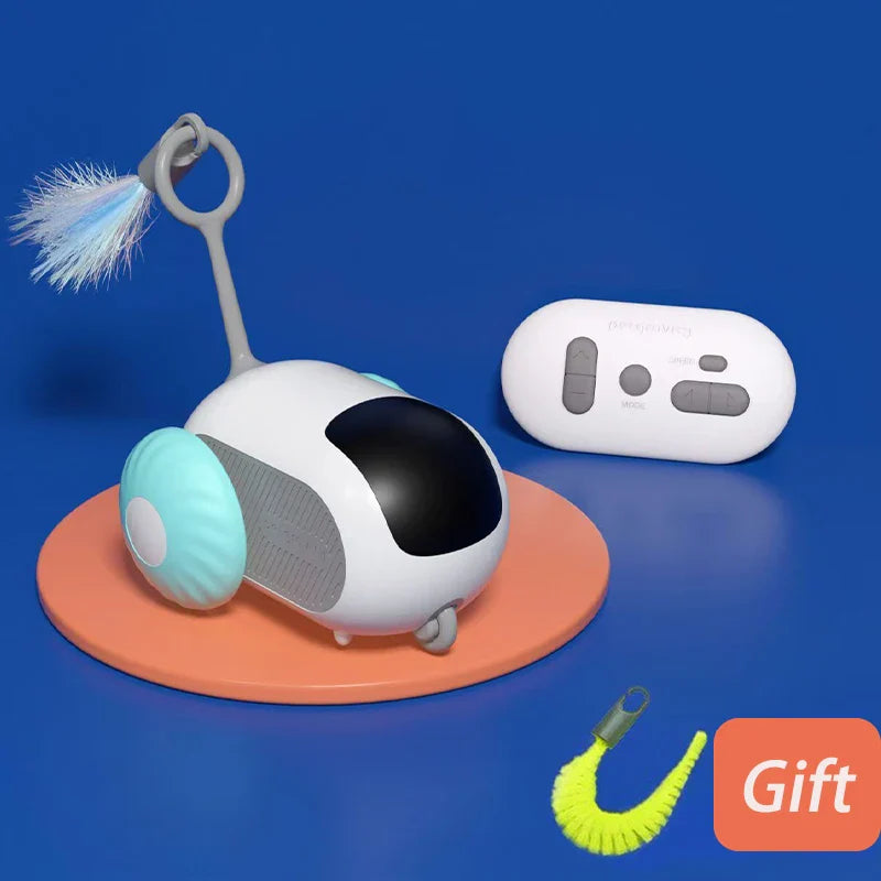 Smart Cat Toy Rechargeable Interactive Electric Car-7